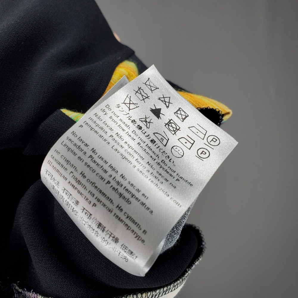 Escada Dress 42 Medium Multicolor Panel Sheath Designer Office Career Vtg Y2K - Picture 7 of 8